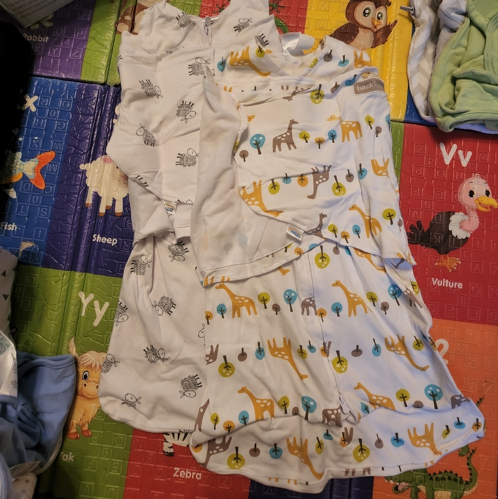Halo sleep sack swaddles bundle